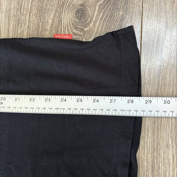 Victory Motorcycle Polo Shirt Mens S Black Red White Logo Bikers EUC - Picture 6 of 12